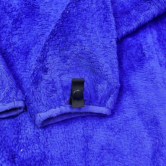 The North Face Purple and Magenta fuzzy full zip jacket coat women's small - Picture 6 of 9